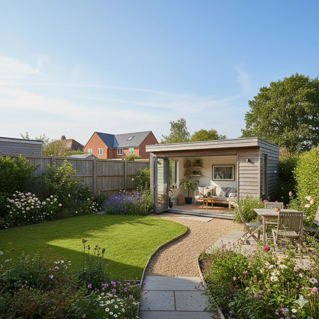 Garden Hobby Room Totnes - Creative Space with Historic Views